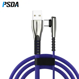 USB-кабель PSDA 1 м/2 м/3 м Type-C, шнур для быстрой зарядки Samsung Micro usb Type-C, зарядный кабель для передачи данных для мобильных телефонов Android Type-C