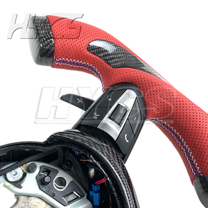 Volante de Fibra de Carbono Personalizado para Interiores de Automóviles F1 para <span class=keywords><strong>BMW</strong></span> <span class=keywords><strong>F10</strong></span> F30 E90 E92 F11 F80 F82 F83 F85 F86 F87 X3 X4 X5 - Product Image 6