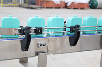 Ligne de remplissage automatique de désinfectant pour les mains avec 12 buses, machine de remplissage, de bouchage et de scellage de bouteilles