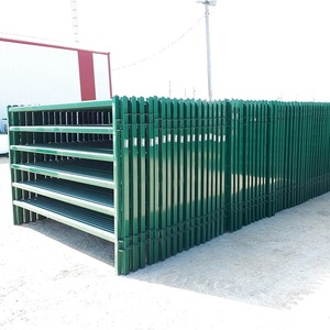 Groen Gepoedercoat Gegalvaniseerd Vierkant En Ovaal Buis Corral Paardenvee Paneel - Product Image 1