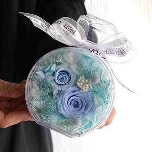 บรรจุภัณฑ์แฟชั่นที่เก็บรักษาดอกไม้อะคริลิคขวดน้ำหอมกล่องของขวัญวันแม่วาเลนไทน์ของขวัญวันคริสต์มาสของขวัญวันสำเร็จการศึกษานิรันดร์ - Product Image 4