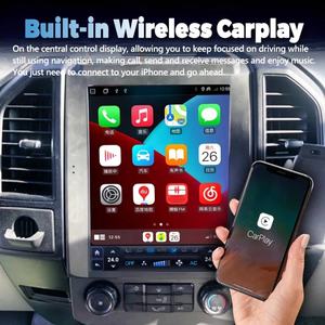 Radio para Auto con Pantalla Tesla de 12.1 Pulgadas para Ford Raptor F150 F250 F350 F450 F650 2015-2019, Android, GPS, Autoradio, Reproductor Multimedia de Video - Product Image 6