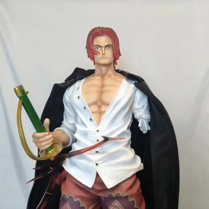 Figurine PVC de 70 cm One <span class=keywords><strong>Piece</strong></span> Red Hair Shanks, grande taille, thème film et TV, figurines d'action de dessins animés et mangas - Product Image 4