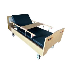 Cama de enfermería ajustable Kang Wanjia con manivela simple, cama médica para el cuidado de ancianos, uso doméstico, cuidado de pacientes en hospitales. - Product Image 4