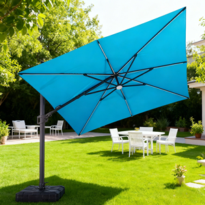 Parasol de jardin de luxe solaire autoportant moderne pour hôtel et extérieur - Product Image 3
