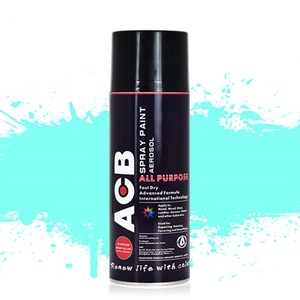 สีสเปรย์กันสนิม ACB สำหรับโลหะ ป้องกันการกัดกร่อน สีเงิน เหล็กเคลือบร้อน แบบมือหมุนและอัตโนมัติ - Product Image 3