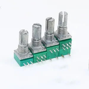 RK097N B1K Rotary Vertical Volume Control Audio Amplifier Potentiometer 8 Pins Switch