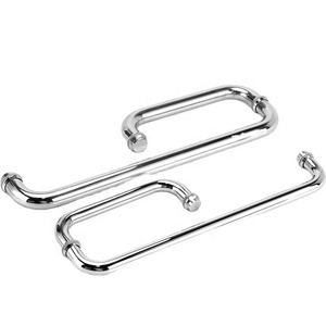 Poignée <span class=keywords><strong>de</strong></span> <span class=keywords><strong>porte</strong></span> en verre <span class=keywords><strong>de</strong></span> salle <span class=keywords><strong>de</strong></span> bain en acier inoxydable, fabrication directe d'usine, poignée polie givrée, système d'ouverture et <span class=keywords><strong>de</strong></span> fermeture <span class=keywords><strong>de</strong></span> <span class=keywords><strong>porte</strong></span> coulissante - Product Image 3