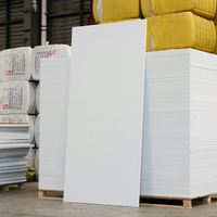 Panneau acoustique en fibre de polyester 1220x2440mm, panneau absorbant le son pour bureau et studio d'enregistrement musical