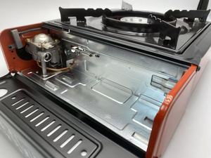 Estufa de Camping Portátil Automática de Gas Butano de Acero de la Marca <span class=keywords><strong>HappyHome</strong></span> para Exteriores con Maletín Negro - Product Image 4