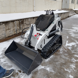 Destek özelleştirme küçük ekskavatör 360 460 480 750 kompakt küçük ön uç Mini paletli Skid nokta dönüşlü yükleyici ekleri ile - Product Image 5