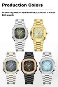 REWARD RD612268M Nuevo Lanzamiento, Elegante Reloj de Cuarzo para Hombre con Correa de Acero, Resistente al Agua, Atemporal, para Negocios - Product Image 6