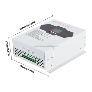 Controlador Híbrido Eólico Solar PWM, Controlador de Carga Solar 12V 48V MPPT con Descarga de Carga para Turbinas Eólicas y Generadores Solares 12V/24V/48V A - Product Image 5