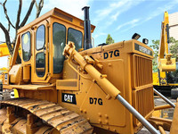 Bulldozer Cat D7G d'occasion avec treuil hydraulique à vendre Tracteur forestier