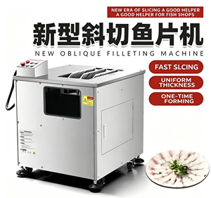 Máquina Automática para Cortar y Filetear Pescado (Bacalao, Anchoa, Trucha, Salmón, Bagre, Tilapia) para Sashimi y Rebanadas - Product Image 5