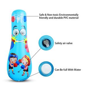 Saco de Boxeo Inflable Independiente para Niños, Muñeco de Boxeo Antiestrés, Juguete de Entrenamiento de Rebote para Niños y Niñas - Product Image 5