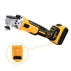 Herramienta de pulido de corte inalámbrico de 20V, Motor sin escobillas, batería de litio, <span class=keywords><strong>amoladora</strong></span> angular de 4/5 pulgadas con ajuste de velocidad de 4 niveles - Product Image 1