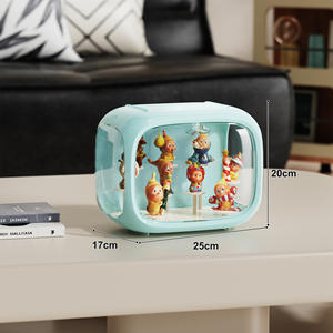 XJH Moderne Acrylique Transparent Présentoir Rectangle Forme En <span class=keywords><strong>Plastique</strong></span> Porte Magnétique Pliable Poussière Étanche À L'humidité Techniques D'injection - Product Image 4