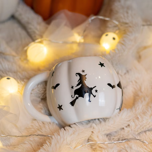 Juego de Tazas de Cerámica con Forma de Calabaza para Halloween, Regalo Festivo, Tazas de Café y Té de Alta Calidad - Product Image 3