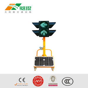 Feux de signalisation portables solaires à LED avec corps en aluminium pour signalisation de commande de circulation - Product Image 5