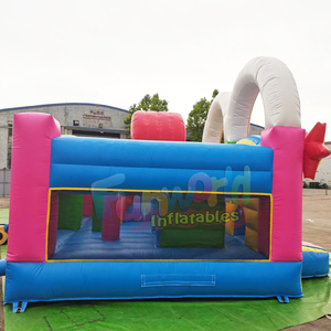 Château gonflable et toboggan pour enfants, licorne gonflable, pour extérieur - Product Image 4