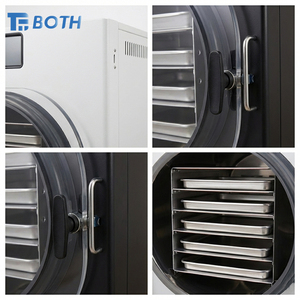 Secador por Congelación al Vacío Automático de Acero Inoxidable YFD-4 con Bomba para Dulces, Frutas y Verduras, Diseño Minimalista - Product Image 2