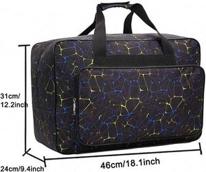 Free Sample Waterproof Foldable <b>Sewing</b> <b>Machine</b> Protective <b>Cover</b> <b>Machine</b> Dust <b>Cover</b> with Storage Pockets - Product Image 3