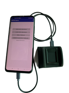 USB FAP30 Windows <span class=keywords><strong>Linux</strong></span> Android เครื่องสแกนลายนิ้วมือด้วยแสงอินฟราเรด - Product Image 4