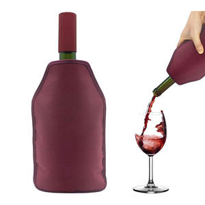 Custodie Refrigeranti per Bottiglie di Vino, Borse Termiche in Gel Pieghevoli per Raffreddare il Vino - Product Image 4