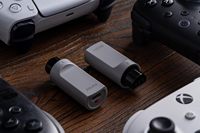 Receptor Retro 8BitDo de Baja Latencia para N64, Receptor de Control Bluetooth con Función de Vibración y Memoria para Consola N64
