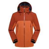 Fabricant de vêtements pour hommes de haute qualité, veste coupe-vent unie personnalisée pour hommes, veste de randonnée imperméable pour hommes