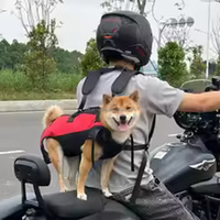 Multifunktionaler Tragbarer Neuer Hunde-Rucksack für Outdoor-Radfahren Wandern Hundetransport Tägliche Kurze Spaziergänge Reisen Tragetasche