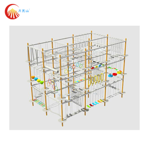Escalade en bois 2021 2020 parc de gymnastique intérieur chine <span class=keywords><strong>Ninja</strong></span> guerrier obstacle équipement de gymnastique escalade murale - Product Image 6