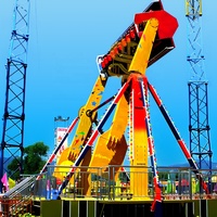 Manège Rotatif à 360 Degrés Top Spin, Attraction de Fête Foraine et de Parc d'Attractions, Expérience de Voyage Spatial, 20