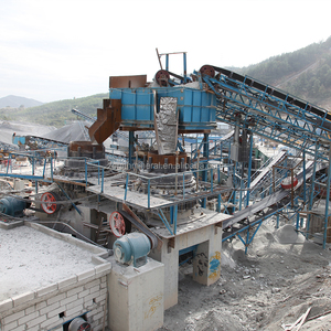 Sỏi trạm 100tph nhà máy nghiền đá chất lượng tốt đá cẩm thạch Máy Nghiền hình nón Congo Máy Nghiền hình nón kích thước đầu ra - Product Image 1