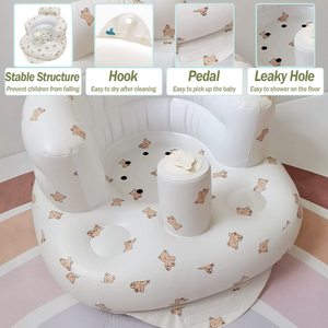 Sièges <span class=keywords><strong>de</strong></span> <span class=keywords><strong>bain</strong></span> pour bébés ergonomiques sûrs chaise d'apprentissage multifonctionnelle pour bébé canapé gonflable tabouret <span class=keywords><strong>de</strong></span> <span class=keywords><strong>bain</strong></span> pour la maison - Product Image 2