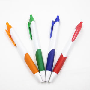 High Quality <b>Retractable</b> Ballpoint <b>Pen</b> Writing Plastic Promotion Ball <b>Pen</b> With Printed Logo - Product Image 1