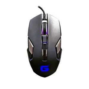 New Big 8D Button Metal Computer Mice High Quality USB Wired Gaming Backlight Mouse Home office Optical Gaming Mouse GM-183