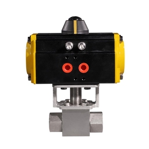 Válvula de Bola Neumática de Doble Acción COVNA HK56-G de 1/4 Pulgada y 2 Vías, Roscada, de Acero Inoxidable 304, para Pedidos Urgentes - Product Image 1