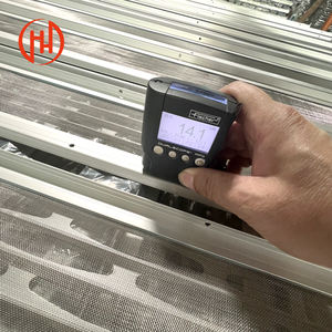 <span class=keywords><strong>Protection</strong></span> de gouttière en aluminium perforé anti-feuilles, filtre micro-maille pour gouttière - Product Image 1