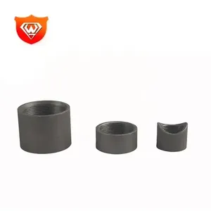 Nóng bán Carbon thép đen nửa ổ cắm Hàn Phụ Kiện carbon thép ống chủ đề Toe PoE Ống núm vú - Product Image 3