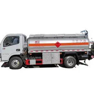 4x2 ड्राइव 6 टन ईंधन टैंकर ट्रक तरल परिवहन वाहन