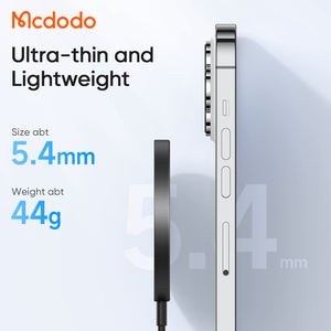 <span class=keywords><strong>Mcdodo</strong></span> 436 Chargeur portable sans fil à charge rapide magnétique mince pour écouteurs de téléphone portable 15W 10W 7.5W 5W - Product Image 2