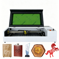 Máquina de Grabado Láser CO2 4060, Cortadora Láser de Escritorio para Acrílico, Madera, MDF, Cuero, Goma y Materiales No Metálicos, con Certificación CE