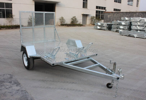 <span class=keywords><strong>Remolque</strong></span> para Motocicleta, <span class=keywords><strong>Remolque</strong></span> Utilitario para ATV, <span class=keywords><strong>Remolque</strong></span> de Carga, Transporte Abierto, <span class=keywords><strong>Remolque</strong></span> para Cuatrimoto, Resistente, de Acero Galvanizado Ligero con Rampa - Product Image 5