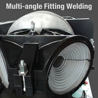 Nouvelle machine de soudage multi-angles EK pour atelier, 12,5 kW, 380 V, 110-450 mm, chauffage 270, réglage de pression 0-10 Mpa, 50-60 Hz, 2900 kg
