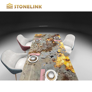 Tường đá xuyên sáng, đá cẩm thạch Patagonia được chiếu sáng phía sau, đá granite Patagonia, tấm đá Patagonia - Product Image 4