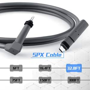 Starlink V2 30/75/100/150ft Kit satellitare Starlink di alta qualità cavo di ricambio tipo Cat 5e per Starlink Gen 2 - Product Image 2