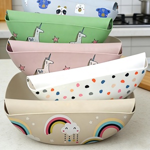 Bavoir bébé en silicone souple, imperméable, avec manches, sans BPA, attrape-miettes, style bandana - Product Image 6