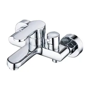 Smart Series 35mm Cartridge Brass Bathtub Faucet Bathroom Accessories Faucet Wall Mounted Shower Mixer Faucet